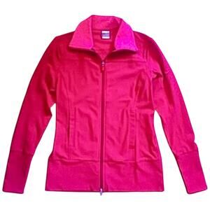 EUC Nike Dry Fit Women’s Fuchsia Running Jacket size Large
